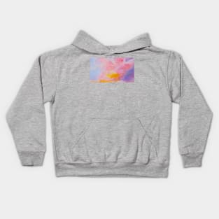 Dreamy Watercolour Cloudscape Kids Hoodie